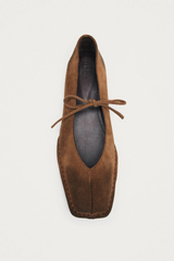 Aven Patent Brown  Leather Loafers