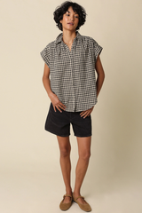 Sadie Gingham Top