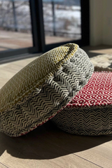 Block Print Meditation Cushion