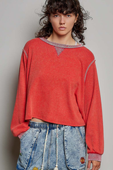 Vintage Washed Waffle Long Sleeve