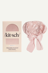 Adjustable Oversized Satin Bonnet