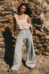 Breezy Denim Pull On
