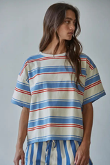 Multi Striped Tee