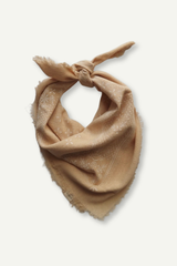 Classic Print Naturally Raw Silk Bandana