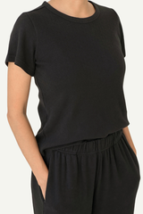 Pointelle Babe Tee