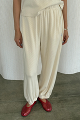 Pointelle Balloon Pants