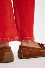 Misty Suede Moccasin