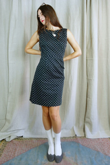 Vintage French Polka Dot Dress