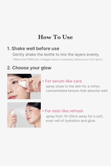 Medicube Pdrn Pink Collagen Glow Jelly Mist Serum