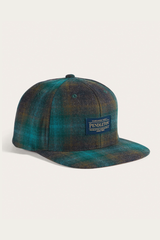 Plaid Flat Brim Hat