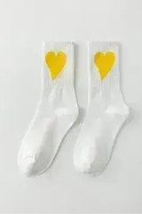 Cotton Heart Socks