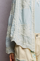Embroidery Edge Shirt