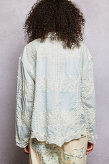 Embroidery Edge Shirt