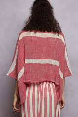 Stripe Crochet Layer