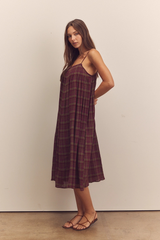 Pleated Knee Cami Dress