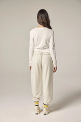 Long Sleeve Cotton Henry Top