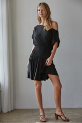 Asymmetrical Mini Dress