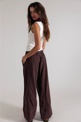 Days End Linen Pull-On Pants