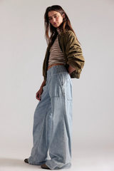 Breezy Denim Pull On