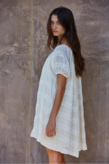 Woven Striped Dress