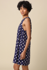 Noelle Polka Dot Shirt Mini Dress