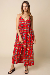 Bria Floral Cami Maxi Dress