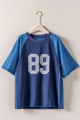 Vintage Varsity Graphic Raglan Sleeve Tee