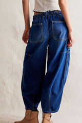 Barrel Washed Jeans