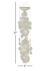 Capiz White Wind Chime