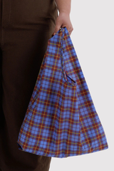 Standard Baggu - Blue Tartan