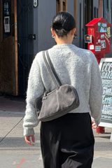 Denim Bowler Bag