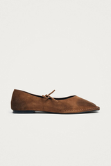 Aven Patent Brown  Leather Loafers