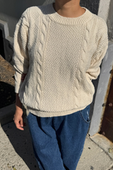 Cotton Fisherman Sweater