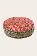 Block Print Meditation Cushion