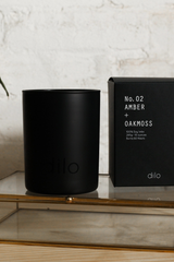 No. 02 Amber + Oakmoss Candle