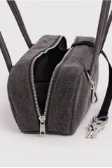 Small Denim Bowler Bag