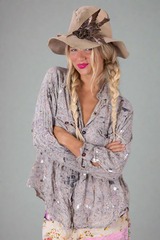 Twill Blockprint Kelly Western