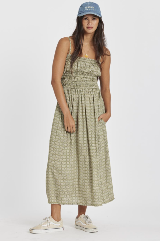 Bay Breeze Woven Tank Dress