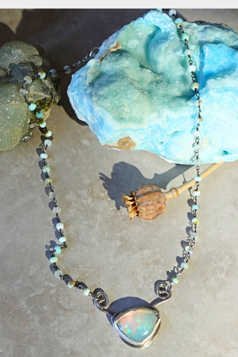 Opal Power Necklace