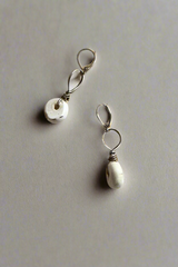 White Shell Earring