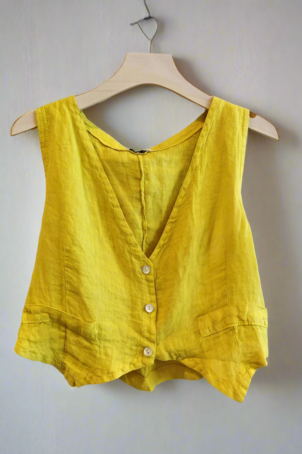 Linen Vest