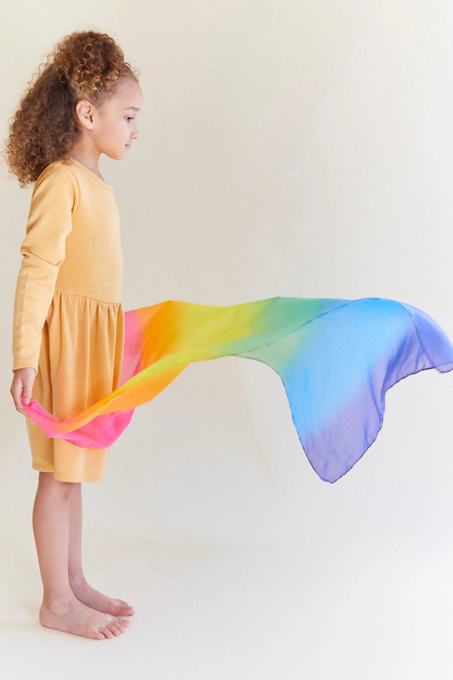 Enchanted Playsilks - 100% Silk Natural, Waldorf Toys