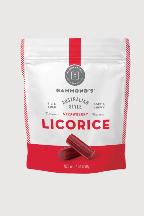 Australian Style Strawberry Licorice