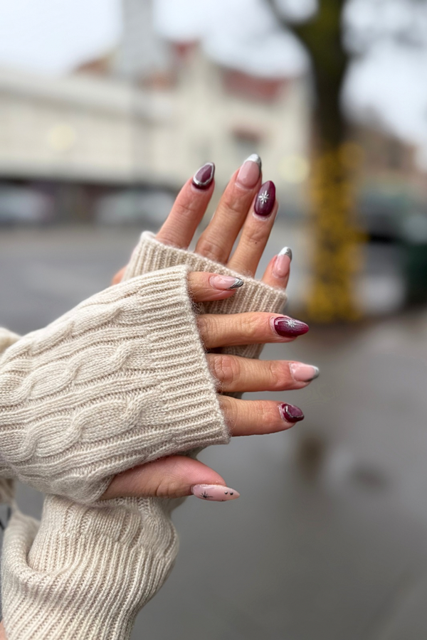 Cashmere Cable Handwarmer