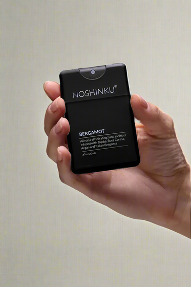 Refillable Bergamot Nourishing Pocket Hand Sanitizer