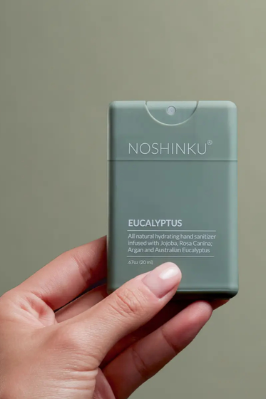 Refillable Eucalyptus Moisturizing Pocket Hand Sanitizer