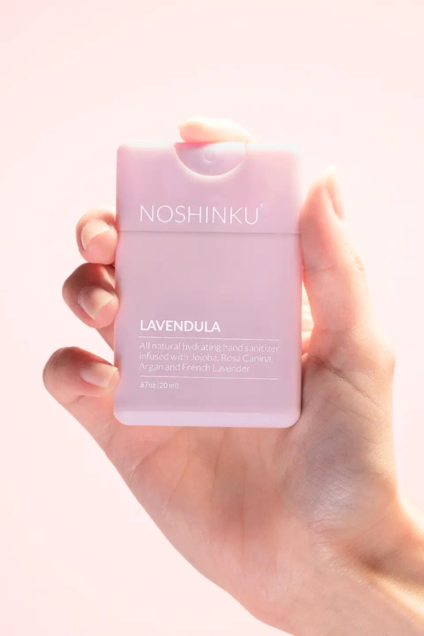 Refillable Lavender Moisturizing Pocket Hand Sanitizer