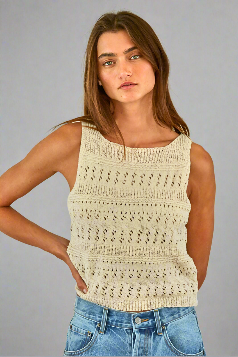 Knit Sweater Vest