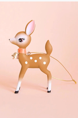 Holiday Retro Deer Ornament