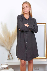 Button Down Shirt Dress